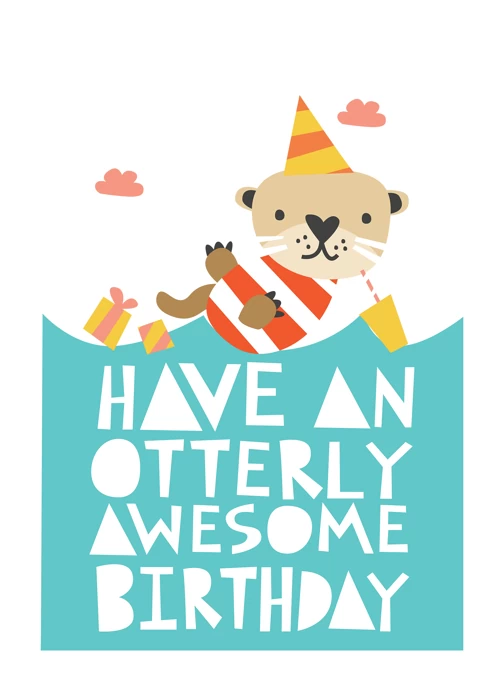 Have An Otterly Awesome Birthday