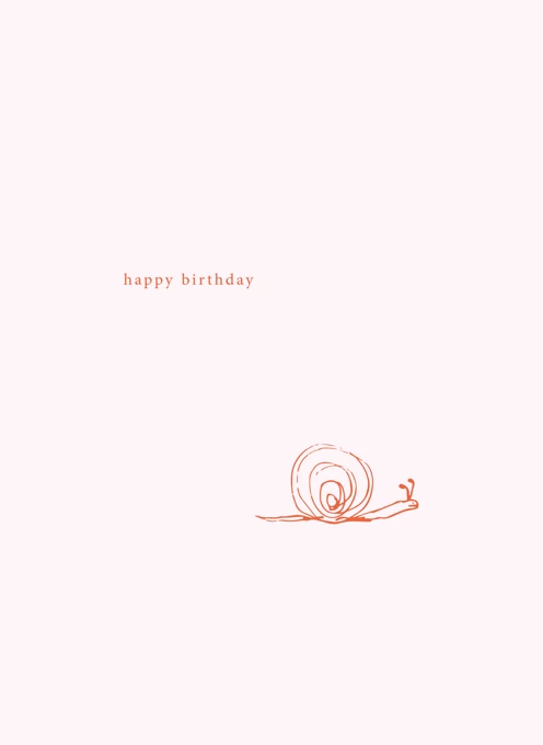 Birthday Snail