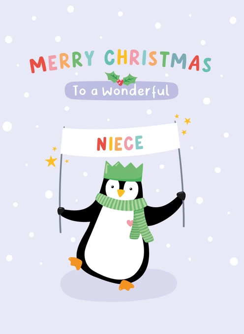 Penguin Christmas - Niece