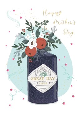 Happy Mother's Day Floral Gin