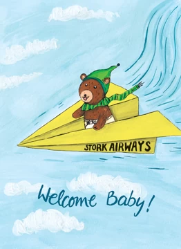 Stork Airways - Welcome New Baby!