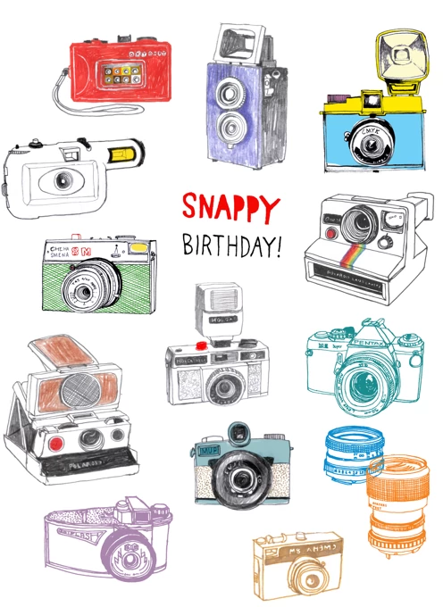Snappy Birthday! Camera Design