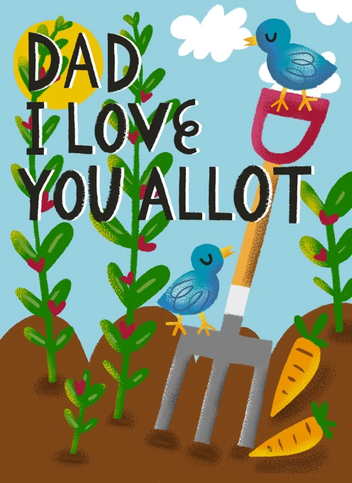 Dad, I Love You Allot (ment)