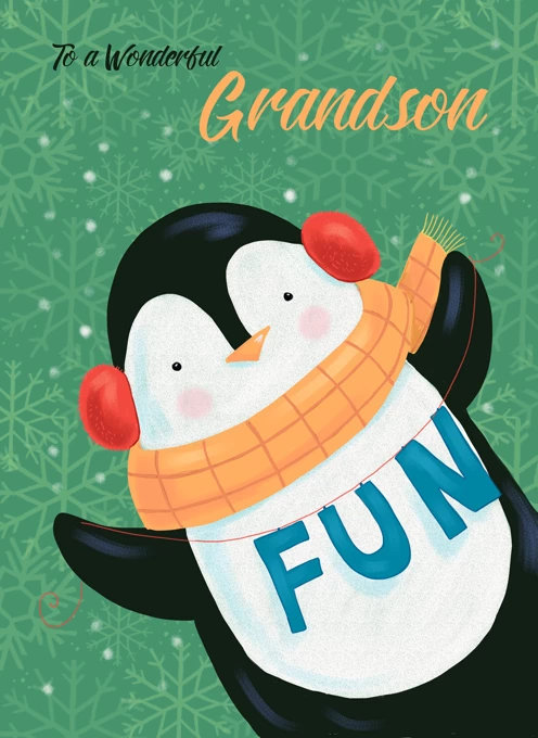 Grandson Fun Penguin