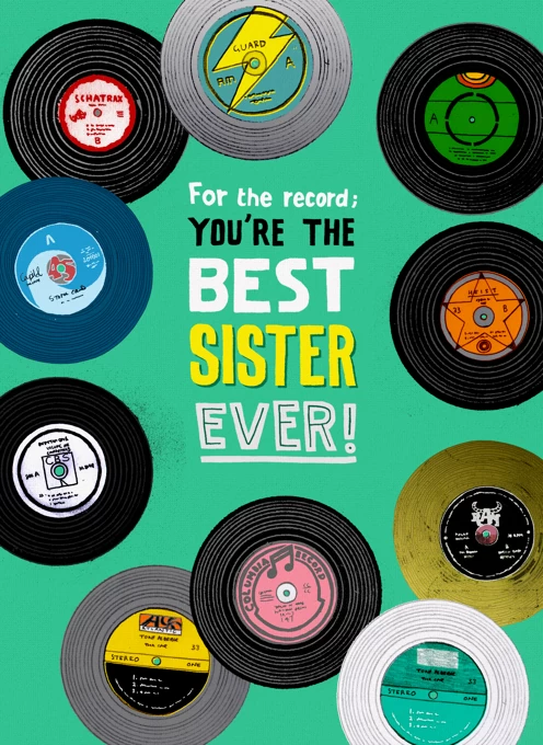 For The Record Best Sister Ever!