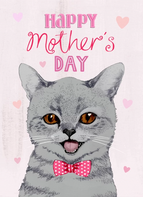 Happy Mother's Day Cat
