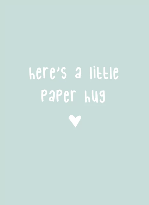Little Paper Hug