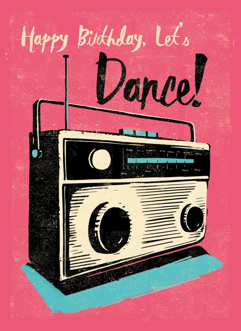 entrega a domicilio malo ponerse en cuclillas Birthday Let's Dance Radio by Rocket 68 | Cardly