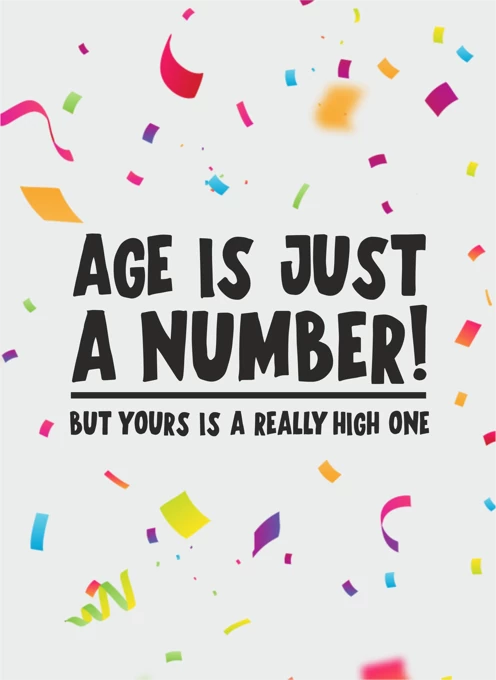 Age Is Just A Number