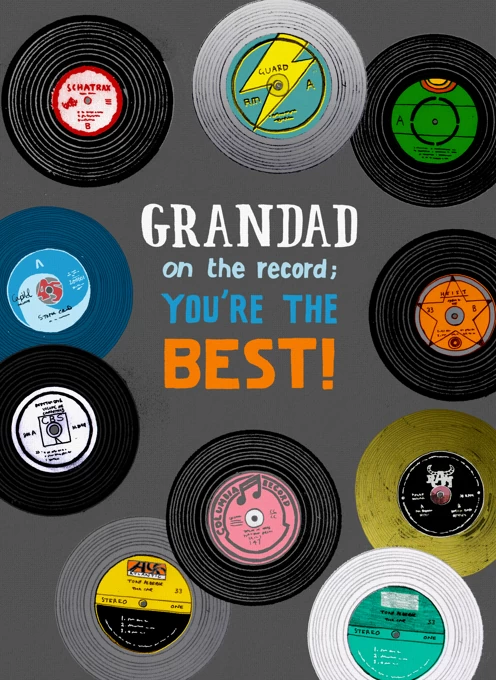 Grandad You're The best! Vinyl Records