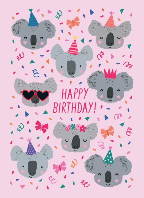 Birthday Koalas