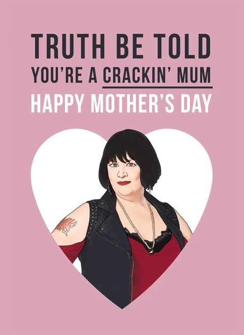 Nessa Mother's Day Card - Crackin' Mum