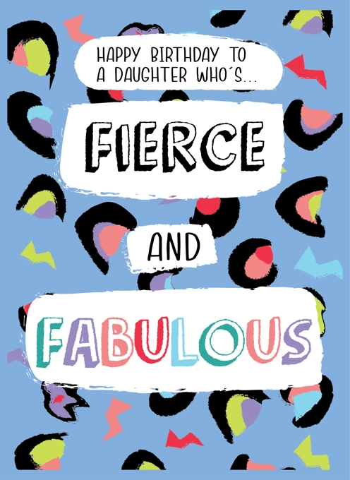 Daughter Who's Fierce and Fabulous