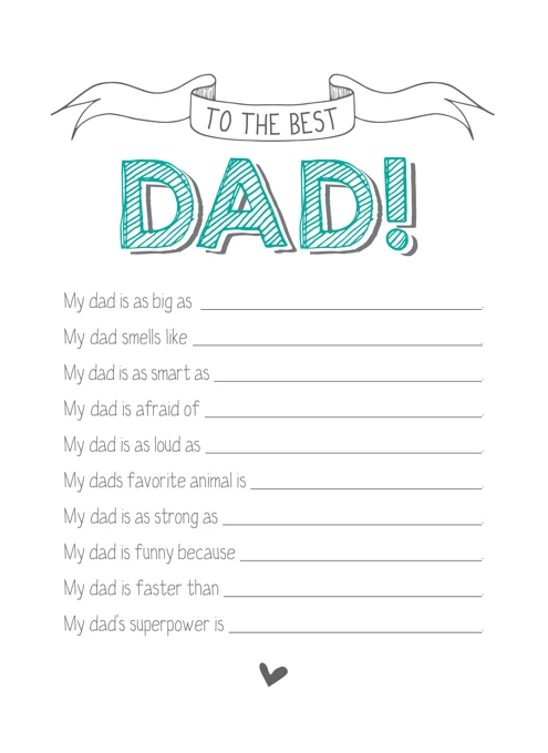 To The Best Dad