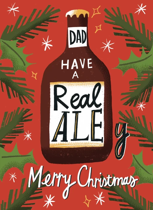 Dad, Have a Real Ale-y Merry Christmas