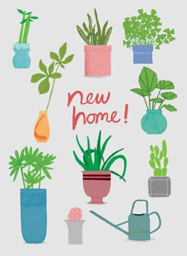 New Home, Plants Design