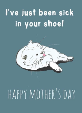 Mother's Day Card From The Cat