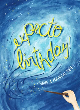 Expecto Birthday - Have a Magical Time!