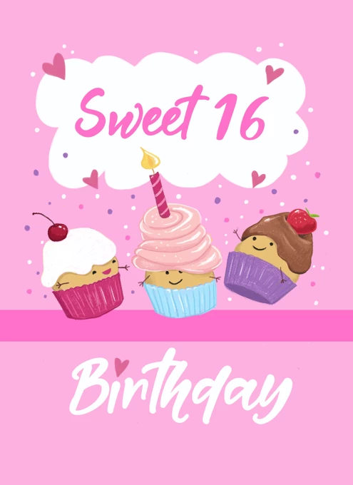 Birthday Girl Sweet 16