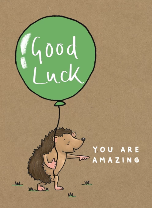 Good Luck You Are Amazing!