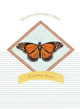 Nature Lover Father's Day Card