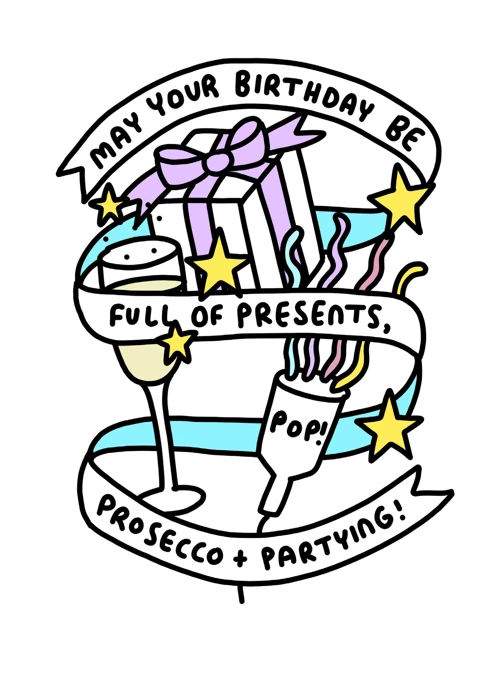 Presents, Prosecco + Partying