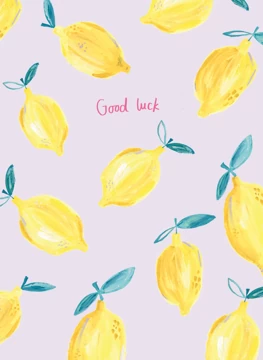 Good Luck lemons Pattern