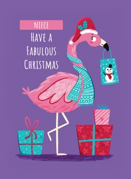 Flamingo Niece Christmas