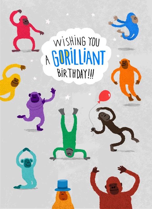 Gorilliant Birthday!