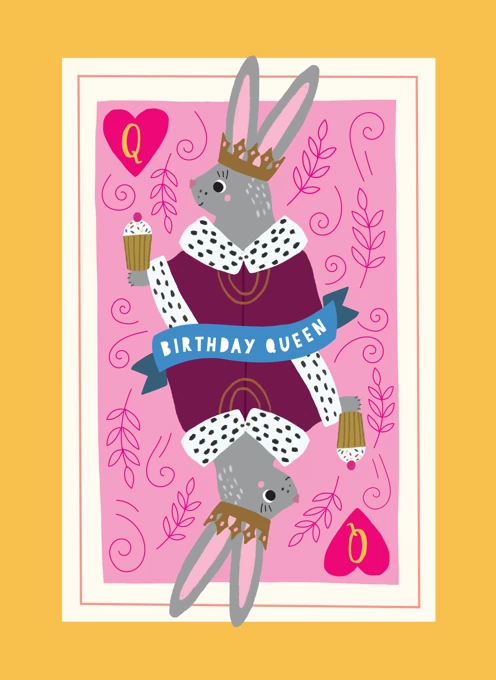 Birthday Rabbit Queen