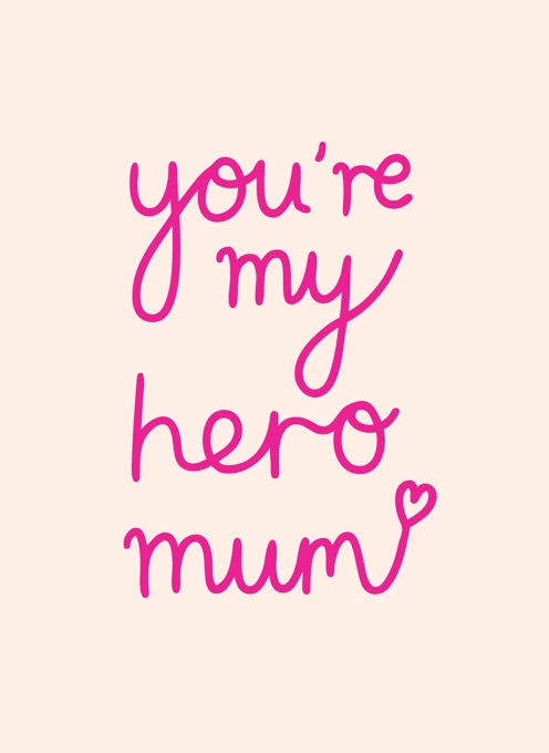 Hero Mum Pink