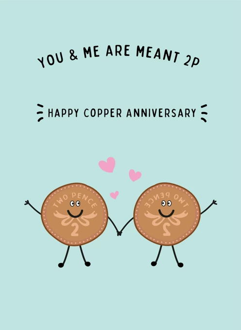 Happy Copper Wedding Anniversary