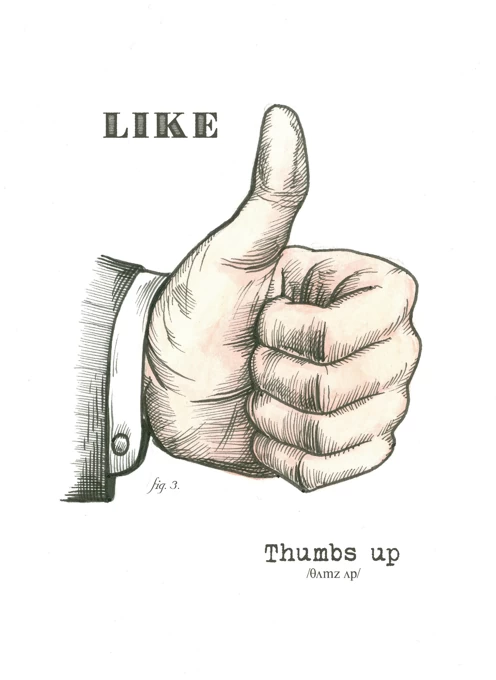 Like -Thumb up