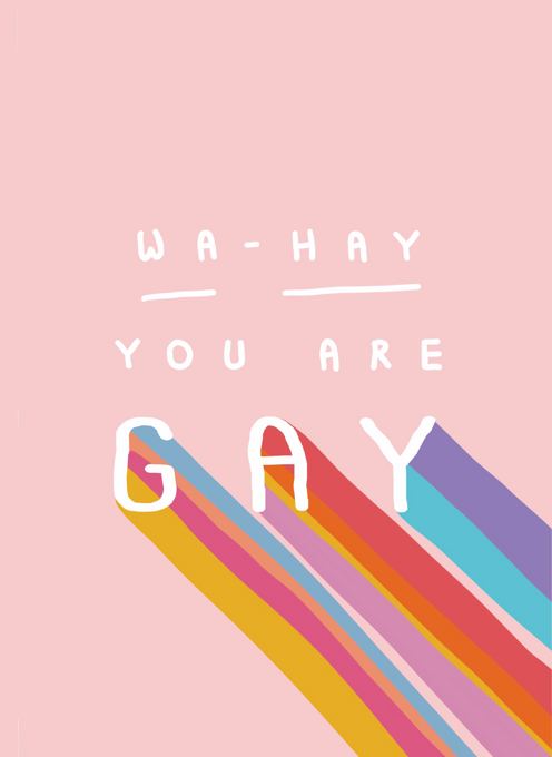 Wa Hey You Are Gay