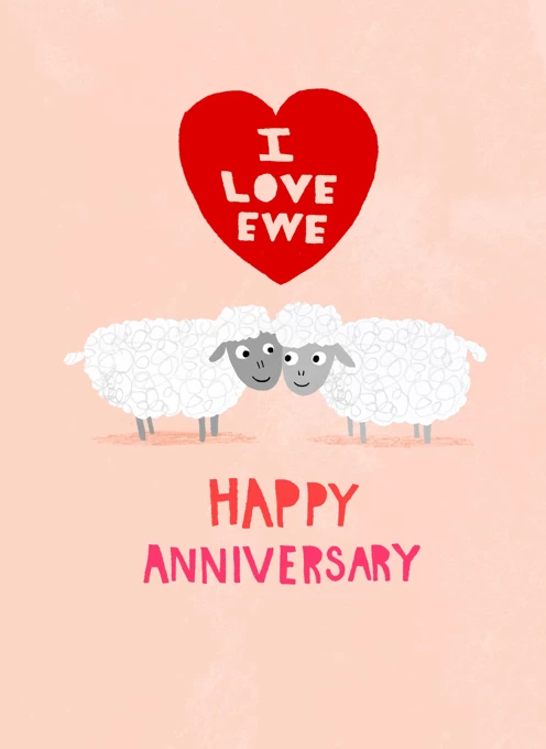 Anniversary l Love Ewe Sheeps