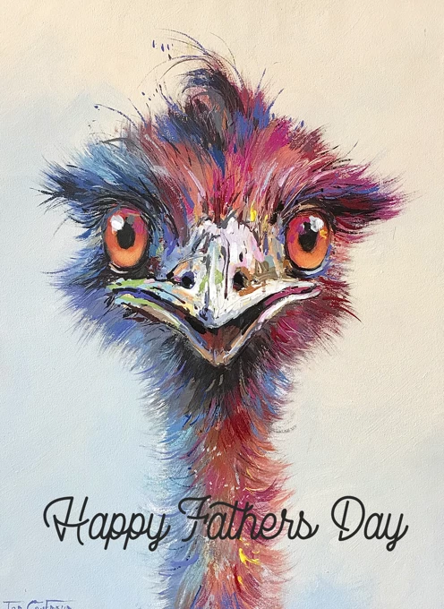 Happy Fathers Day - Emu