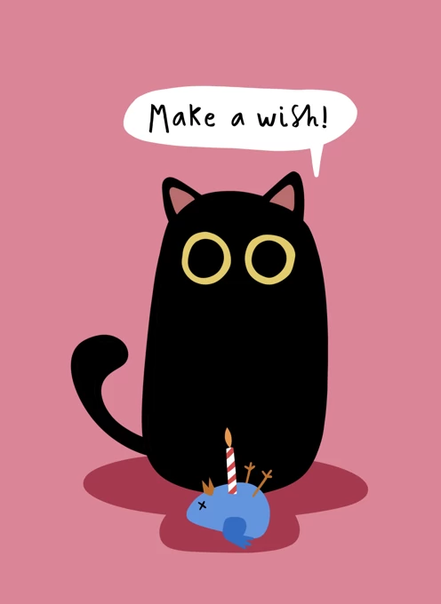 Make a Wish Cat