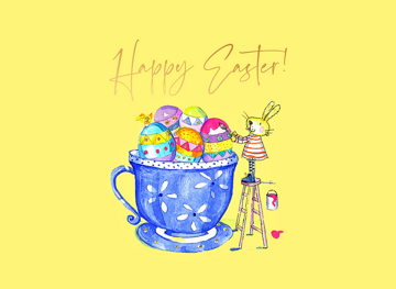 Easter Egg teacup