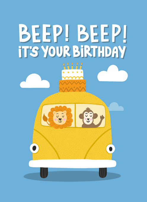 Beep! Beep! It's Your Birthday