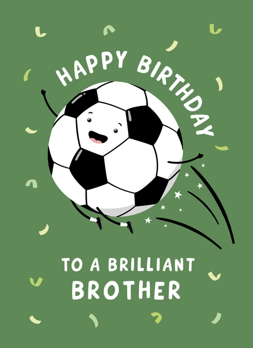 Football Birthday Brother