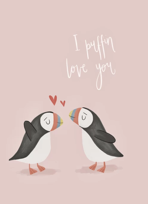 Puffin Love Wild About You