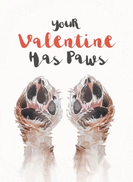 Your Valentine Has Paws