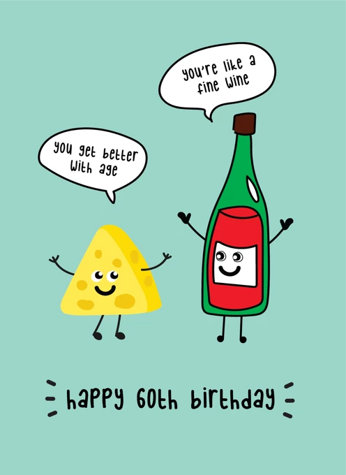 Cheese & Wine - Happy 60th Birthday