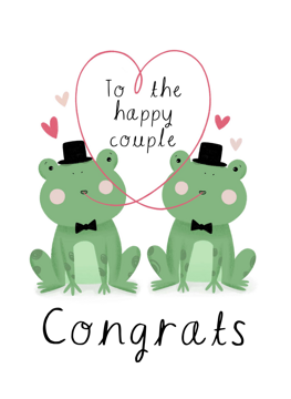 Mr and Mr Frog Wedding