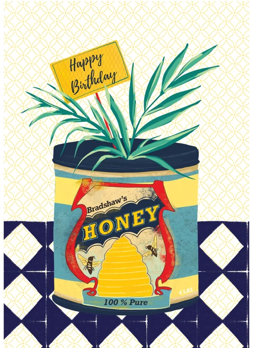 Birthday Vintage Honey