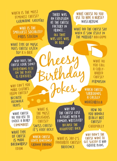 Cheesy Birthday Jokes