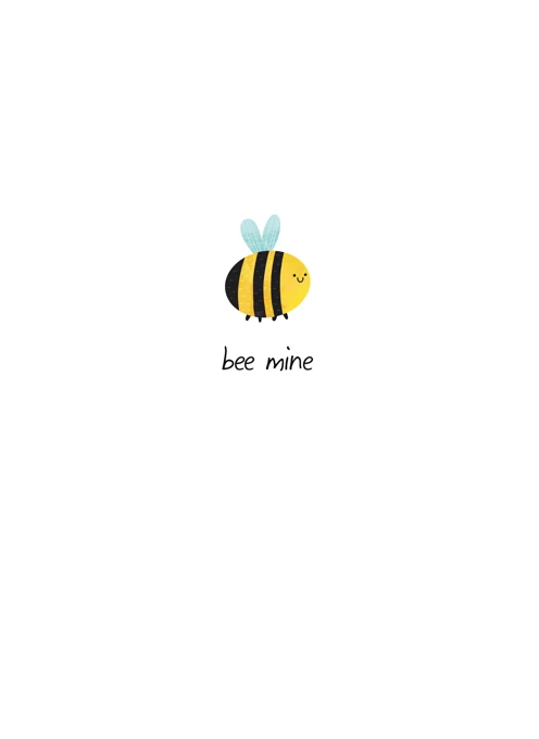 Bee Mine Love Card