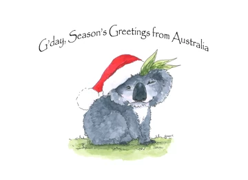 Season's Greetings From Australia