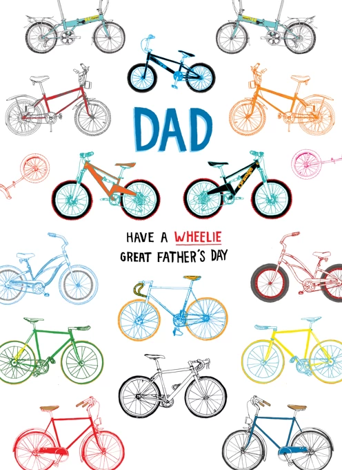 Wheelie Great Father's Day Bicycles