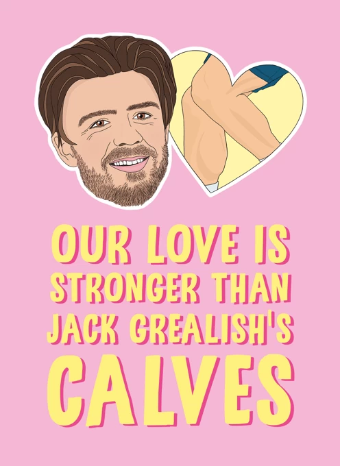 Jack Grealish Love Card